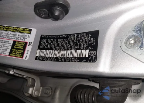 2014 Toyota Corolla Le z USA, uszkodzony, nr VIN 2T1BURHE6EC199845